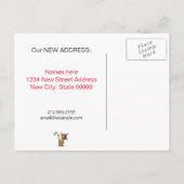 醜いハウスニューアドレス 案内ポストカード (裏面)