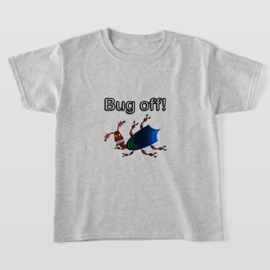 醜いバグ – 子供の基本Tシャツ Tシャツ (レイダウン)