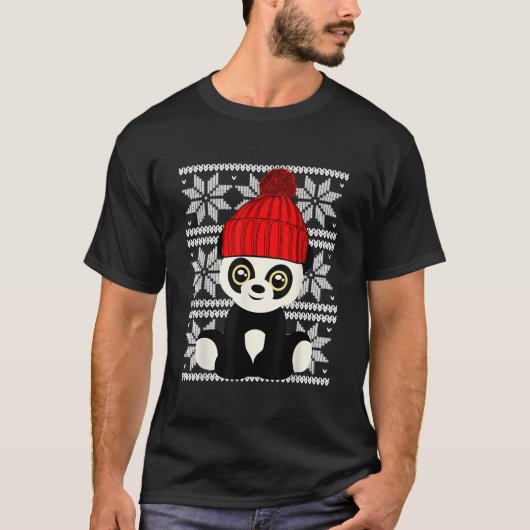 醜いパンダのぬいぐるみ Tシャツ (正面)
