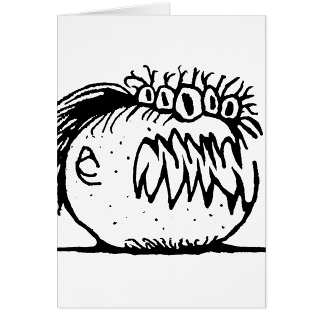 醜いファンタジーモンスタースケッチ (正面)