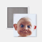 醜いベビー- おもしろい マグネット (正面/裏面)