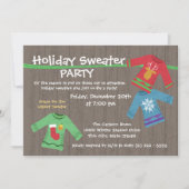 醜いホリデーセーターパーティー 招待状 (正面)