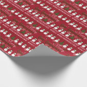 醜いホリデーセーターメリークリスマス ラッピングペーパー (角)