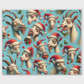 醜いホリデーヤゴラッピング紙 ラッピングペーパー (フラット)