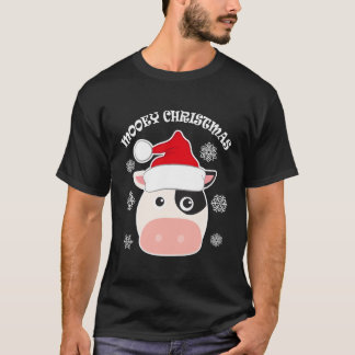 醜いムーイのクリスマス牛 Tシャツ