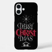 醜いメリーキリストマスセーター宗教宗教Ca Case-Mate iPhoneケース (裏面)