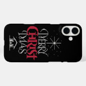 醜いメリーキリストマスセーター宗教宗教Ca Case-Mate iPhoneケース (裏面 (横))