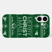 醜いメリークリスマスセーター宗教的クリスチャン Case-Mate iPhoneケース (裏面 (横))