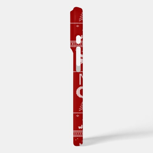 醜いメリークリスマスセーター宗教的出生 Case-Mate iPhoneケース (裏面 / 左)