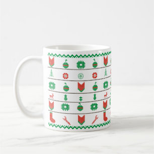 醜いメリークリスマス コーヒーマグカップ