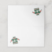 醜いモダンクリスマスセーター |休日 プレイスカード (外部開封)