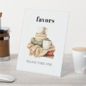 醜いモダンセーター赤ちゃんシャワーの好意 台座サイン (インサイチュ)