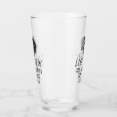 醜い偽物を生きろ食べうゴミおもしろいオポッサム タンブラーグラス (左)