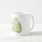 醜い可愛いカエルの王子 コーヒーマグカップ (正面右)