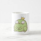 醜い可愛いカエルの王子 コーヒーマグカップ (中央)