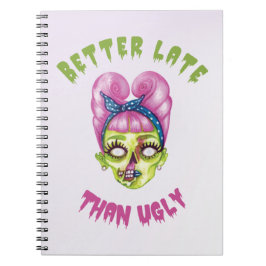 醜い可愛いゾンビ顔より遅い ノートブック