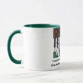 醜い器官のコーヒー・マグ(版3) マグカップ (左)