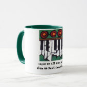 醜い器官のコーヒー・マグ(版3) マグカップ (正面左)