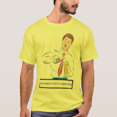 醜い女はビールTシャツを飲ませる Tシャツ (正面)