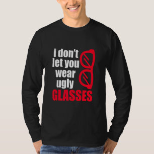 醜い眼鏡光学眼科レ連絡ンズ Tシャツ