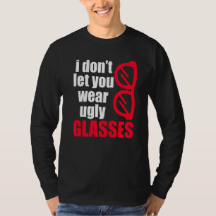 醜い眼鏡光学眼科レ連絡ンズ Tシャツ