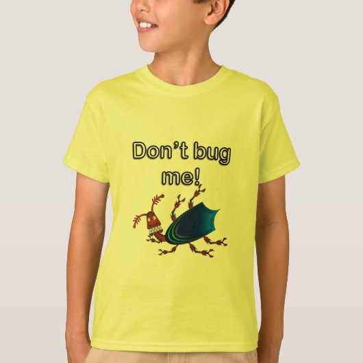 醜い虫 - 子供用ベーシックTシャツ Tシャツ (正面)