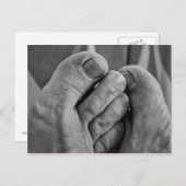 醜い足 ポストカード (正面/裏面)