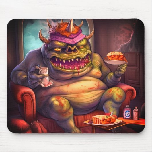 醜い通行人 マウスパッド (正面)