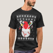 醜い野球メリーボールクリスマススセーターChristmas Ho Tシャツ (正面)