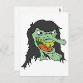 醜い魔女 ポストカード (正面/裏面)