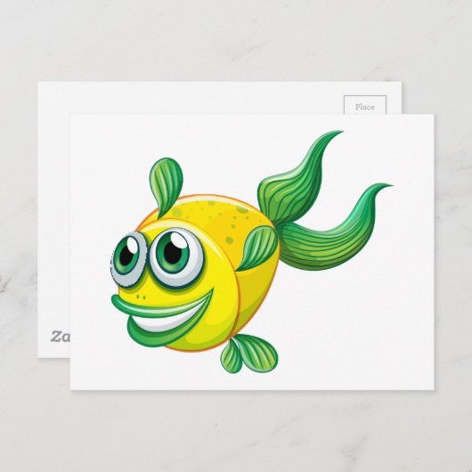 醜い魚 ポストカード (正面/裏面)