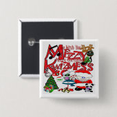醜いKwizmess 缶バッジ (正面&裏面)