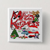 醜いKwizmess 缶バッジ (正面)