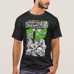 醜いMangleus "サポート中心"のTシャツ Tシャツ