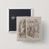 「醜いRush 缶バッジ (正面&裏面)