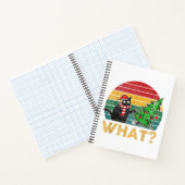 醜おもしろいいセータークリスマスシャいけなツキャットサン ノートブック (内部)