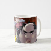 醜おもしろいいマグカップ | 陽気でぎこちないコーヒーカップ コーヒーマグカップ (正面右)