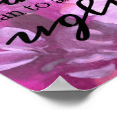 醜く到着するより遅れるほうがよい ポスター (角)