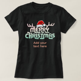醜パーソナライズされたいクリスマスTシャツ Tシャツ