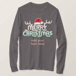醜パーソナライズされたいクリスマスTシャツ Tシャツ