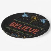 醜信じいクリスマスのセーター ペーパープレート (アングル)