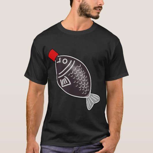 醤油の魚臭い Tシャツ (正面)