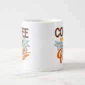 醸成された野心 ジャンボコーヒーマグカップ (正面)