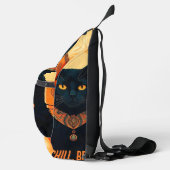 醸造およびリラックスプリントカットソーバッグ スリングバッグ (右)