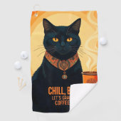 醸造およびリラックス済 ゴルフタオル (インサイチュ)