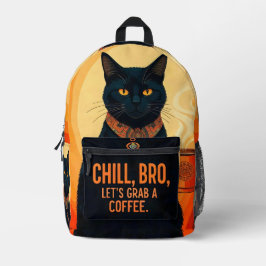 醸造およびリラックス済 プリントバックパック