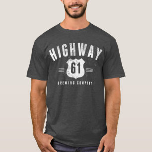 醸造するハイウェー61 -灰色のティー Tシャツ