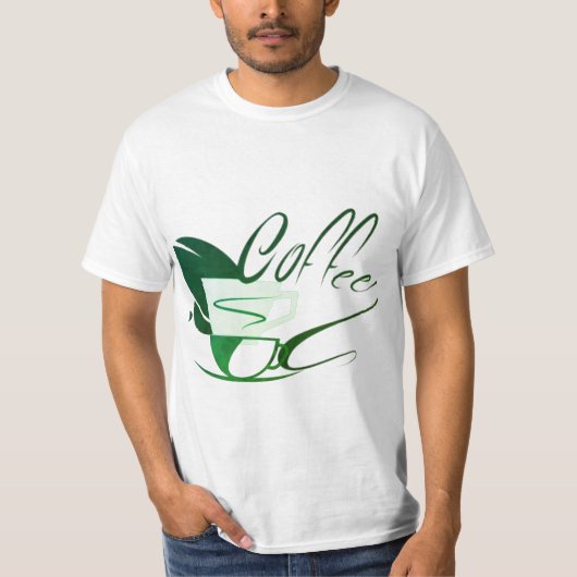 醸造エレガンススタイリッシュ:コーヒーマグデザイン Tシャツ (正面)