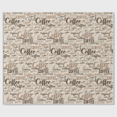 醸造コーヒー熱狂 ラッピングペーパー (フラット)