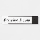 醸造室 サインプレート (正面)